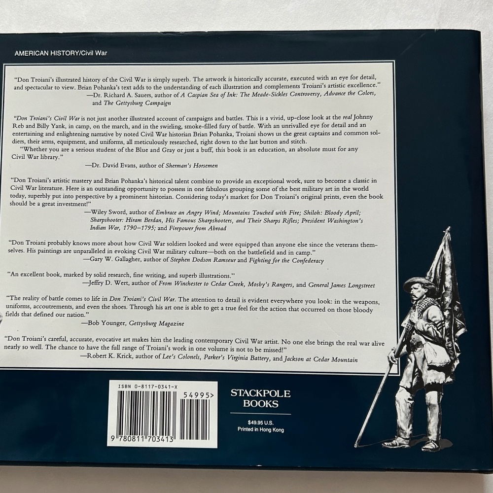 Don Troiani’s Civil War, Signed First Edition, 1995, Hardcover - Picture 4 of 9